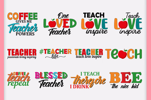 Teacher SVG Bundle, 35 Design SVG Shetara Begum 