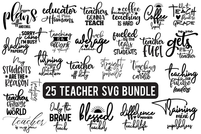 Teacher SVG Bundle, School SVG Bundle SVG nirmal108roy 