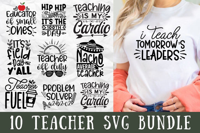 Teacher SVG Bundle SVG Designangry 