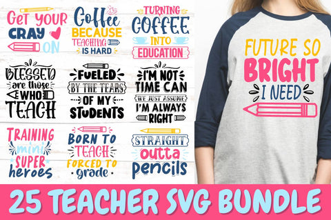 Teacher SVG Bundle SVG Designangry 