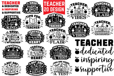 Teacher SVG Bundle SVG farhad farhad 