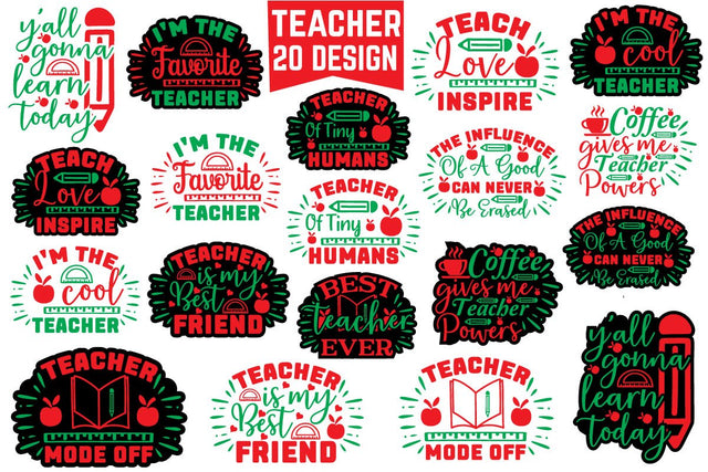 Teacher SVG Bundle SVG farhad farhad 
