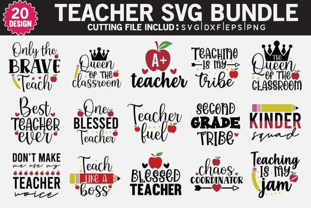 Teacher SVG Bundle SVG md faruk hossain 