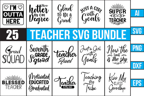Teacher SVG Bundle SVG nirmal108roy 