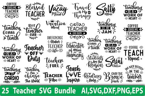 Teacher SVG Bundle SVG orpitasn 