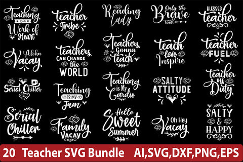 Teacher SVG Bundle SVG orpitasn 