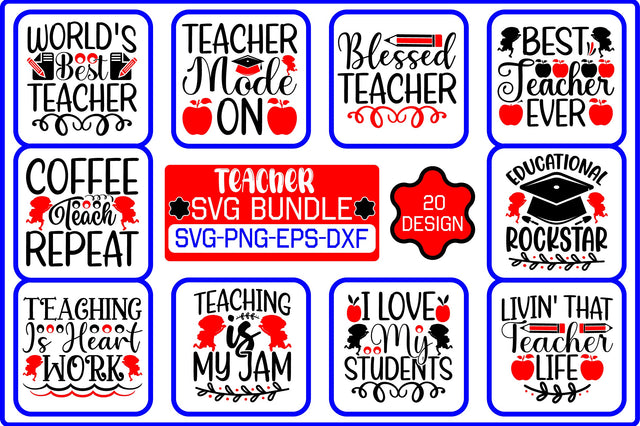 Teacher SVG Bundle SVG Shahin alam 