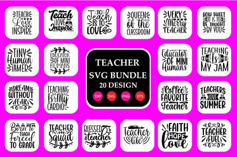 Teacher SVG Bundle SVG Shahin alam 