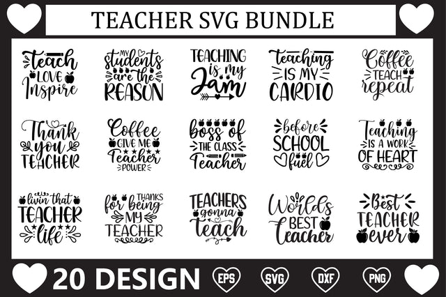 Teacher SVG Bundle SVG Shahin alam 