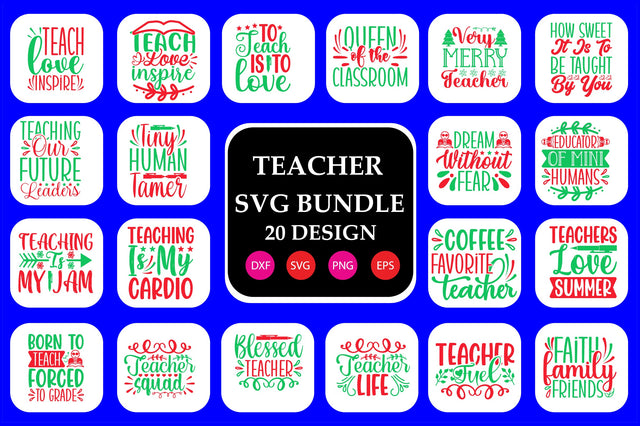 Teacher SVG Bundle SVG Shahin alam 