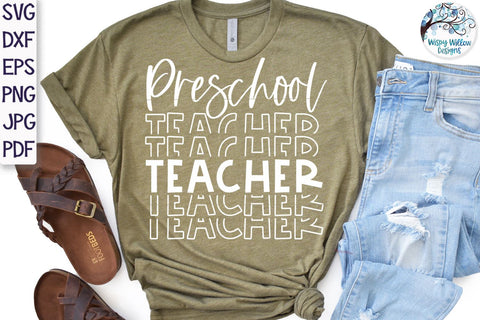 Teacher SVG Bundle SVG Wispy Willow Designs 