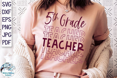 Teacher SVG Bundle SVG Wispy Willow Designs 