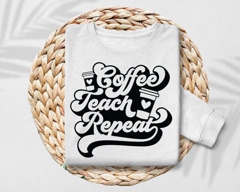 Teacher SVG Bundle - Teacher Life SVG, Teacher PNG, Teacher Quotes SVG, Teacher Sublimation, School SVG, Teacher Shirt SVG, Teacher Gift SVG, Teacher PNG SVG GraphicsTreasures 