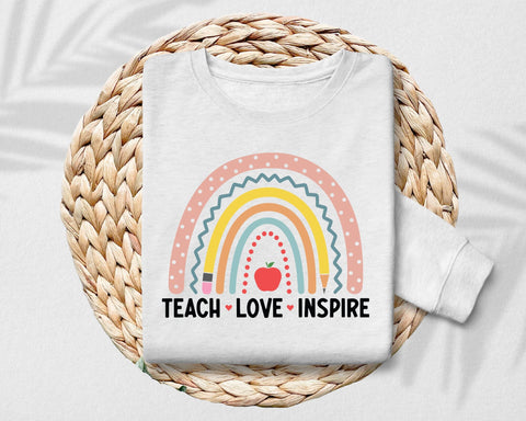 Teacher SVG Bundle - Teacher Life SVG, Teacher PNG, Teacher Quotes SVG, Teacher Sublimation, School SVG, Teacher Shirt SVG, Teacher Gift SVG, Teacher PNG SVG GraphicsTreasures 