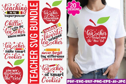 Teacher Svg Bundle, Teacher Svg, Funny Svg, School, Teacher, Shirt Svg, Last Day of School, Cut Files, Svg, Png, Dxf SVG farhad farhad 