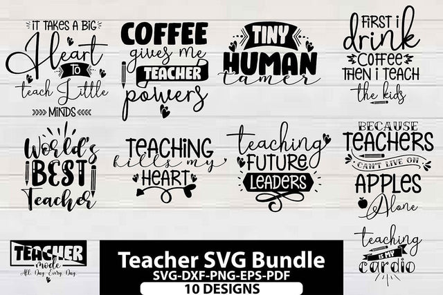 Teacher svg bundle vol-2 SVG shah alam 