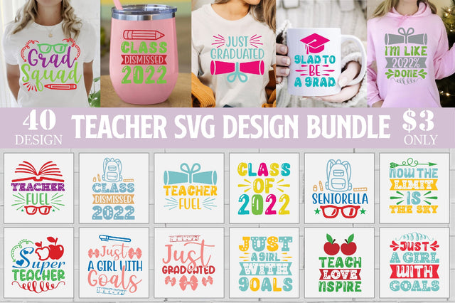 Teacher Svg Design Bundle SVG Creativeart88 
