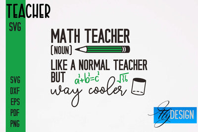 Teacher SVG Design | Funny Quotes SVG Design | School SVG SVG Fly Design 