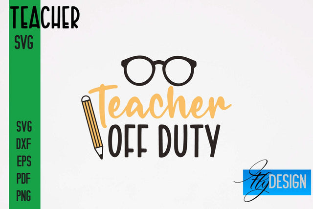 Teacher SVG Design | Funny Quotes SVG Design | School SVG SVG Fly Design 