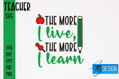 Teacher SVG Design | Funny Quotes SVG Design | School SVG SVG Fly Design 