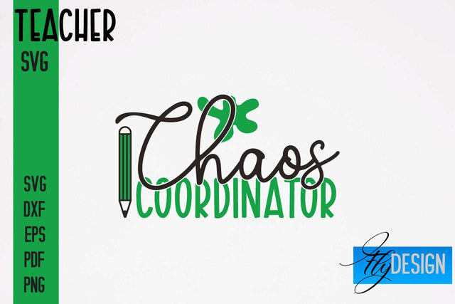 Teacher SVG Design | Funny Quotes SVG Design | School SVG SVG Fly Design 