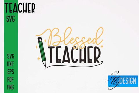 Teacher SVG Design | Funny Quotes SVG Design | School SVG SVG Fly Design 