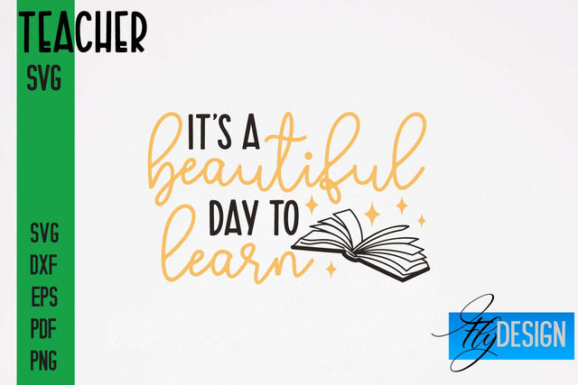 Teacher SVG Design | Funny Quotes SVG Design | School SVG SVG Fly Design 