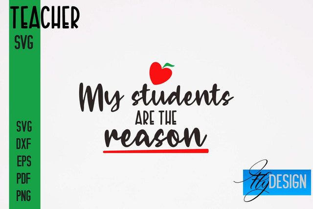 Teacher SVG Design | Funny Quotes SVG Design | School SVG SVG Fly Design 