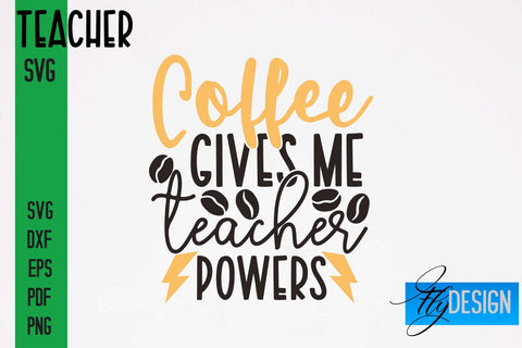 Teacher SVG Design | Funny Quotes SVG Design | School SVG SVG Fly Design 
