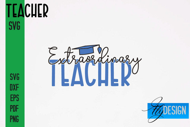 Teacher SVG Design | Funny Quotes SVG Design | School SVG SVG Fly Design 