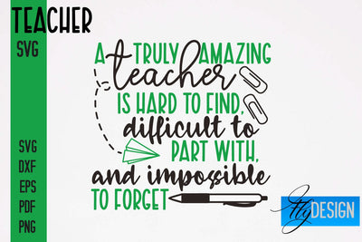 Teacher SVG Design | Funny Quotes SVG Design | School SVG SVG Fly Design 