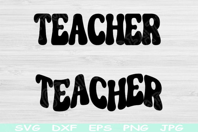Teacher Svg Dxf Png Eps Cut File, Teacher Life Svg, Teacher Shirt Svg Files For Cricut, Teacher Gift Svg Silhouette Digital Download Designs SVG TiffsCraftyCreations 