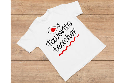 Teacher SVG. Favorite Teacher Quotes T shirt SVG SVG Olga Terlyanskaya 