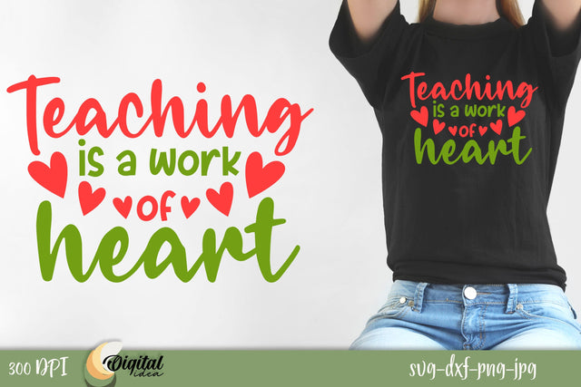 Teacher SVG. Funny Quote SVG. 3D Teacher. Teacher Quotes SVG SVG Evgenyia Guschina 