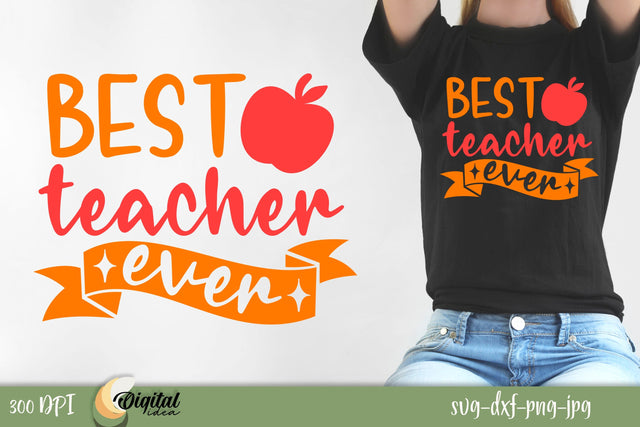 Teacher SVG. Funny Quote SVG. 3D Teacher. Teacher Quotes SVG SVG Evgenyia Guschina 