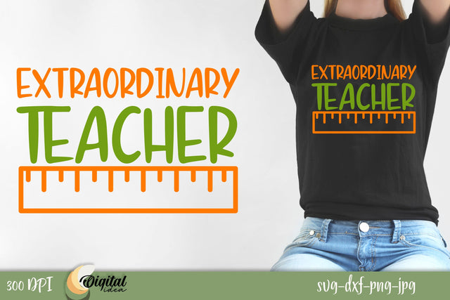 Teacher SVG. Funny Quote SVG. 3D Teacher. Teacher Quotes SVG SVG Evgenyia Guschina 
