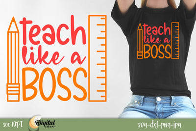 Teacher SVG. Funny Quote SVG. 3D Teacher. Teacher Quotes SVG SVG Evgenyia Guschina 