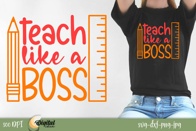 Teacher SVG. Funny Quote SVG. 3D Teacher. Teacher Quotes SVG SVG Evgenyia Guschina 