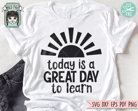 Teacher SVG, Inspirational Quote SVG, Back to School svg, Teacher Shirt svg, Teacher Gift svg, Sun svg, Teach Love Inspire svg, Classroom SVG Wild Pilot 