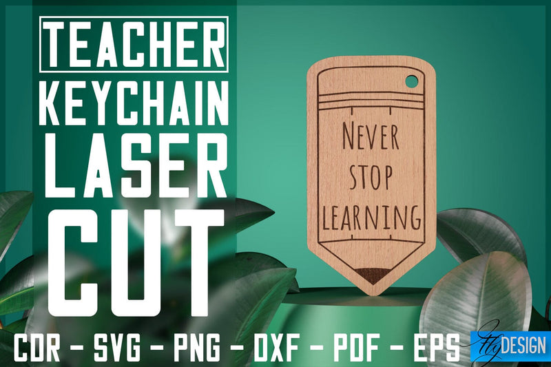 Teacher SVG Keychain Bundle | Teacher Quotes SVG Design SVG Fly Design 