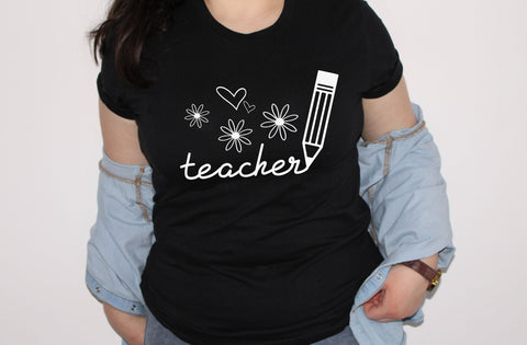 Teacher Svg, Png, Jpg, Dxf, Teacher Cut File, First Day Of School Svg, Back To School Svg, Teacher School Shirt Design, Silhouette, Cricut SVG MD mominul islam 