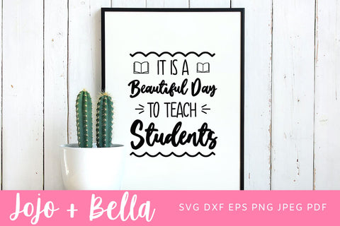Teacher SVG, School Svg, Back to School Svg, Cricut, School, Svg Designs, Svg, Svg files for Cricut, Sublimation Designs Downloads SVG Jojo&Bella 