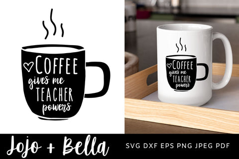 Teacher SVG, School Svg, Back to School Svg, School, Cricut, Svg Designs, Svg, Svg files for Cricut, Sublimation Designs Downloads SVG Jojo&Bella 
