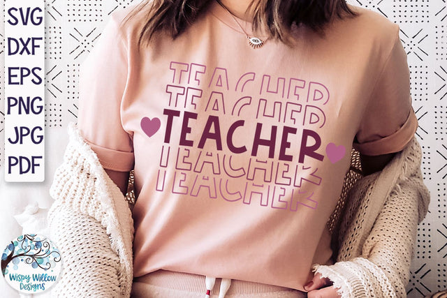 Teacher SVG SVG Wispy Willow Designs 