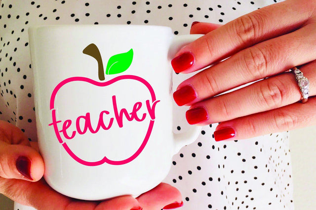 Teacher SVG | Teacher Apple | SVG DXF PNG JPG SVG So Fontsy Design Shop 