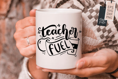 Teacher SVG Teacher Fuel Quotes SVG dapiyupi store 