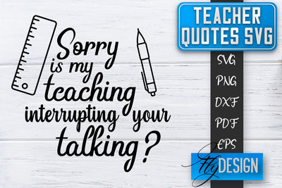Teacher SVG | Teacher Quotes SVG | Back to school SVG SVG Fly Design 