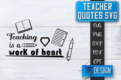 Teacher SVG | Teacher Quotes SVG | Back to school SVG SVG Fly Design 