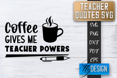 Teacher SVG | Teacher Quotes SVG | Back to school SVG SVG Fly Design 