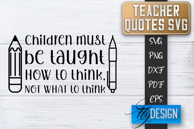 Teacher SVG | Teacher Quotes SVG | Back to school SVG SVG Fly Design 